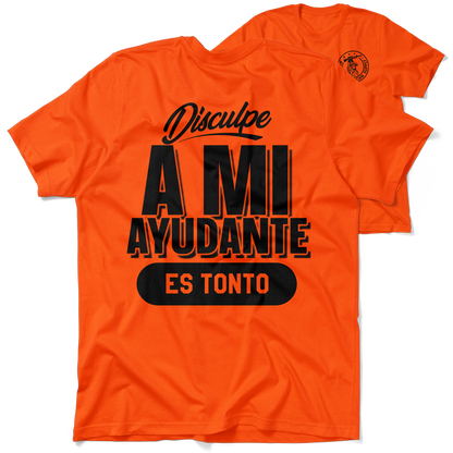 Ayudante - Safety Orange T-Shirt