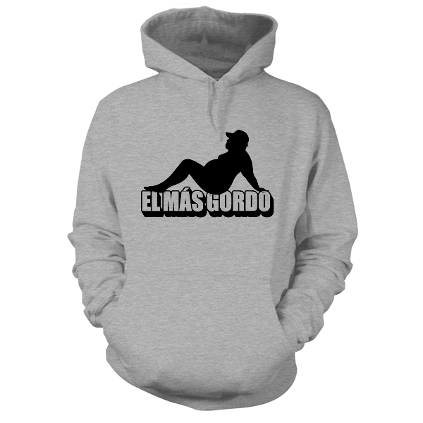 El Mas Gordo - Heather Gray Hoodie