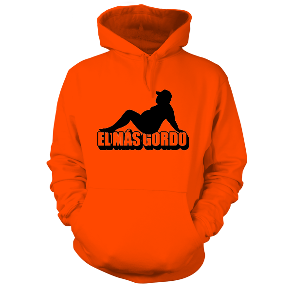 El Mas Gordo - Safety Orange Hi Vis Hoodie