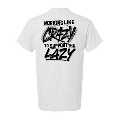 Crazy - Safety Yellow T-Shirt