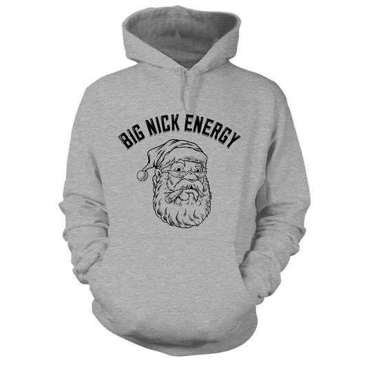 Big Nick Energy - Heather Gray Hoodie