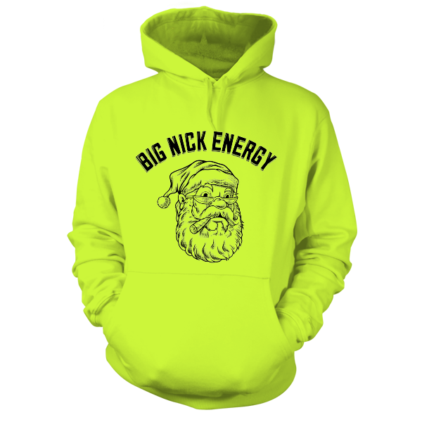 Big Nick Energy - Safety Yellow Hi Vis Hoodie