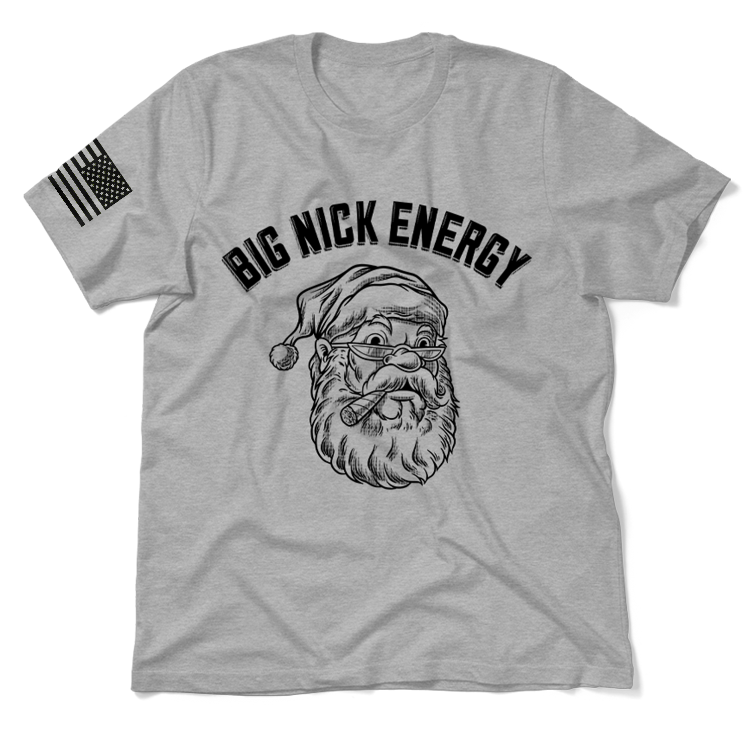 Big Nick Energy - Heather Gray T-Shirt