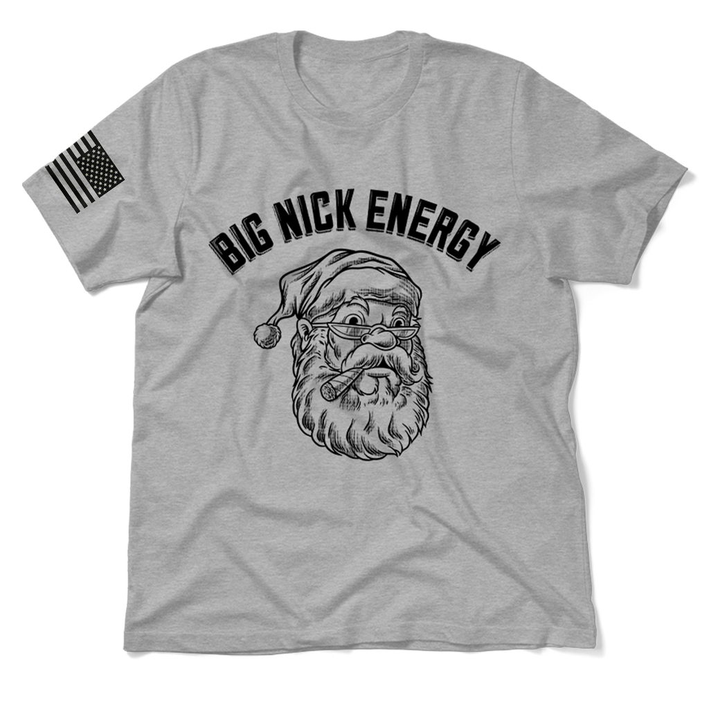 Big Nick Energy - Heather Gray T-Shirt