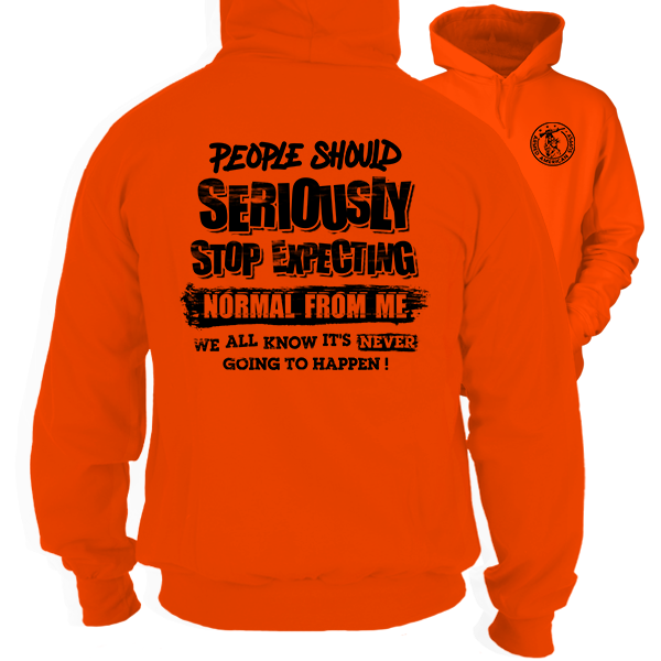 Should Stop Expecting - Safety Orange Hoodie