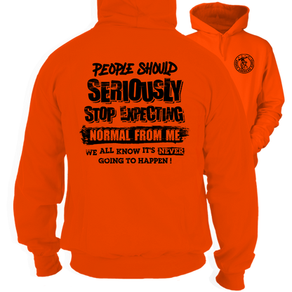 Should Stop Expecting - Safety Orange Hoodie