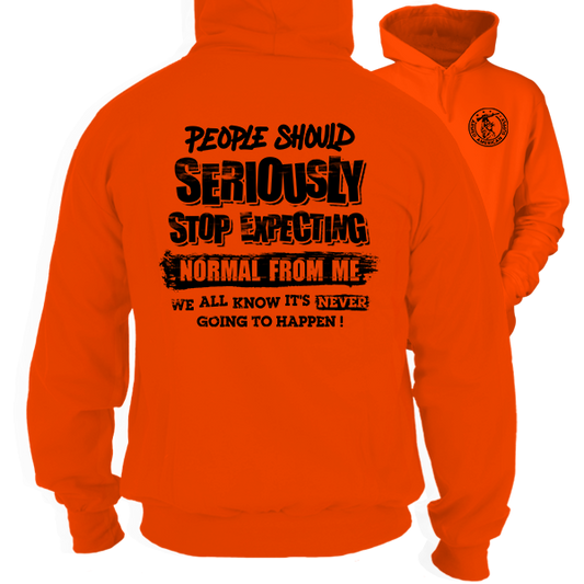 Should Stop Expecting - Safety Orange Hoodie