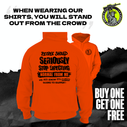 Should Stop Expecting - Safety Orange Hoodie