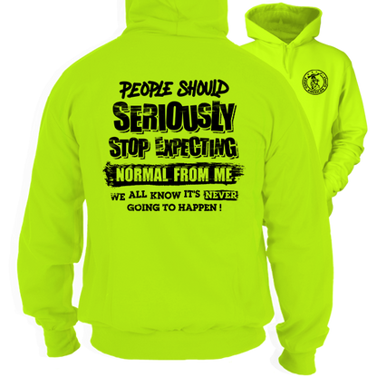 Should Stop Expecting - Safety Yellow Hoodie
