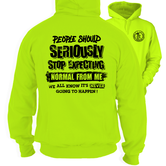 Should Stop Expecting - Safety Yellow Hoodie