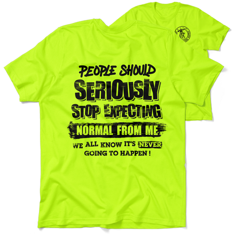 Should Stop Expecting - Safety Yellow Shirts