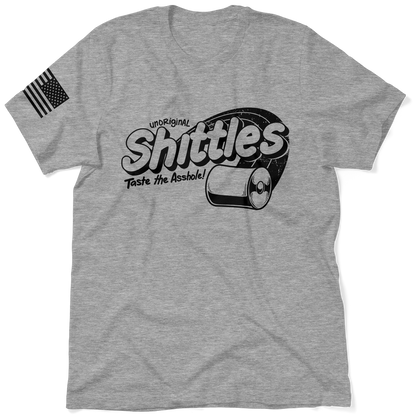 Shittles - Heather Gray T-Shirt