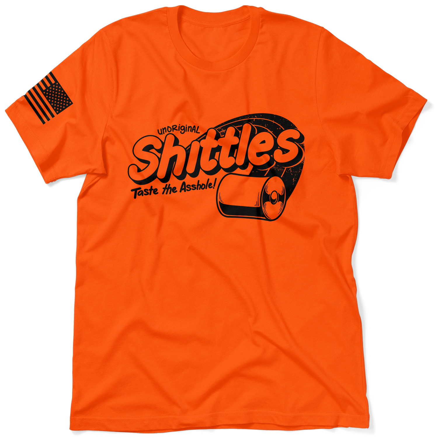 Shittles - Safety Orange T-Shirt