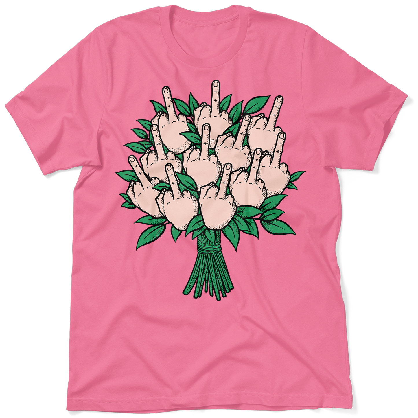 Flowers - Pink T-Shirt