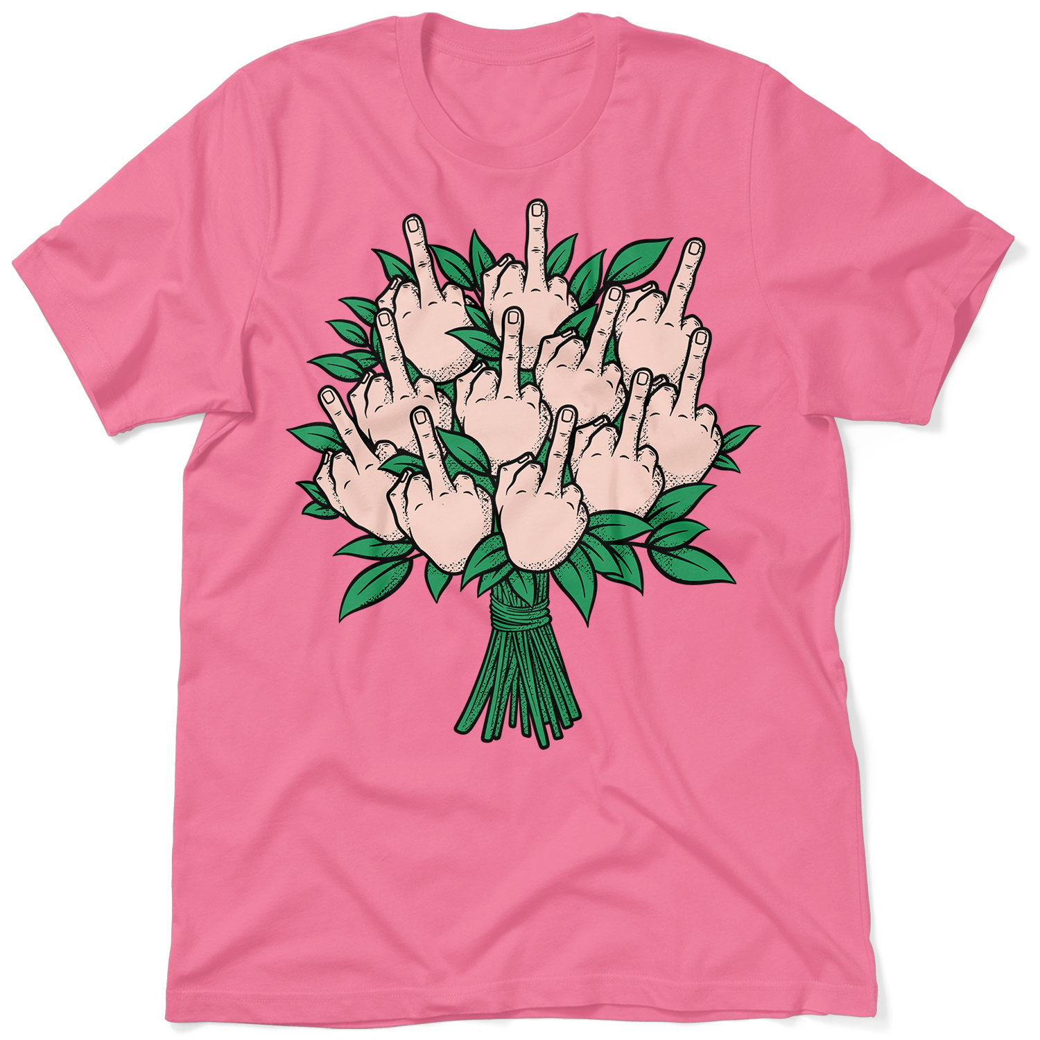 Flowers - Pink T-Shirt