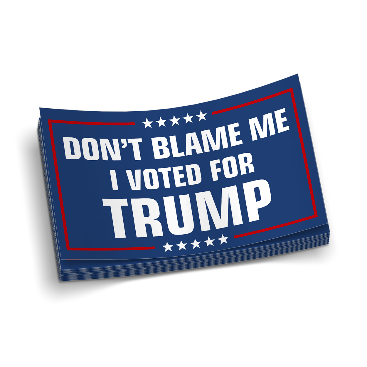 Don't Blame Me Decal