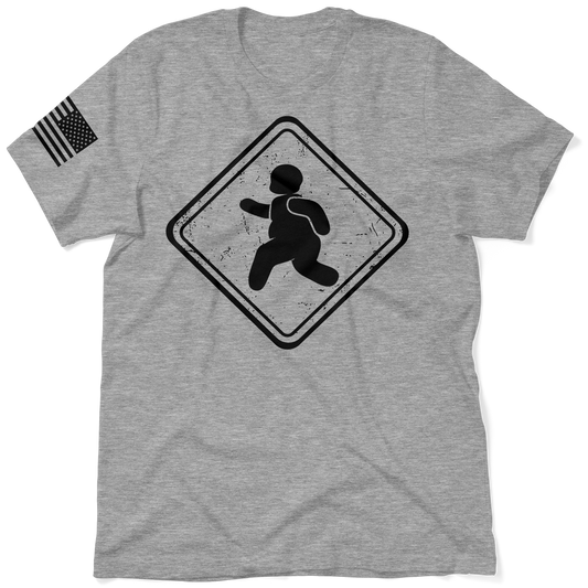 Fatty Crossing - Heather Gray T-Shirt