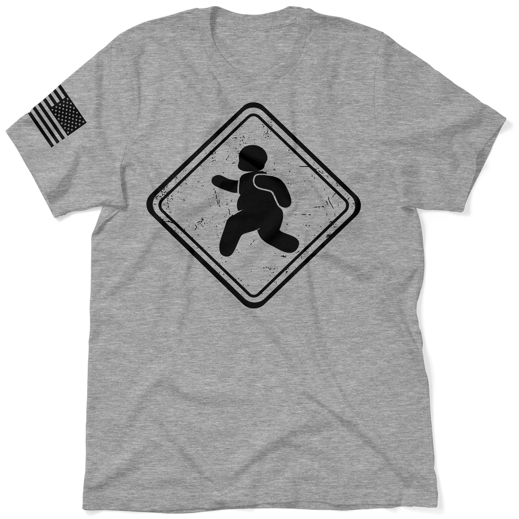 Fatty Crossing - Heather Gray T-Shirt