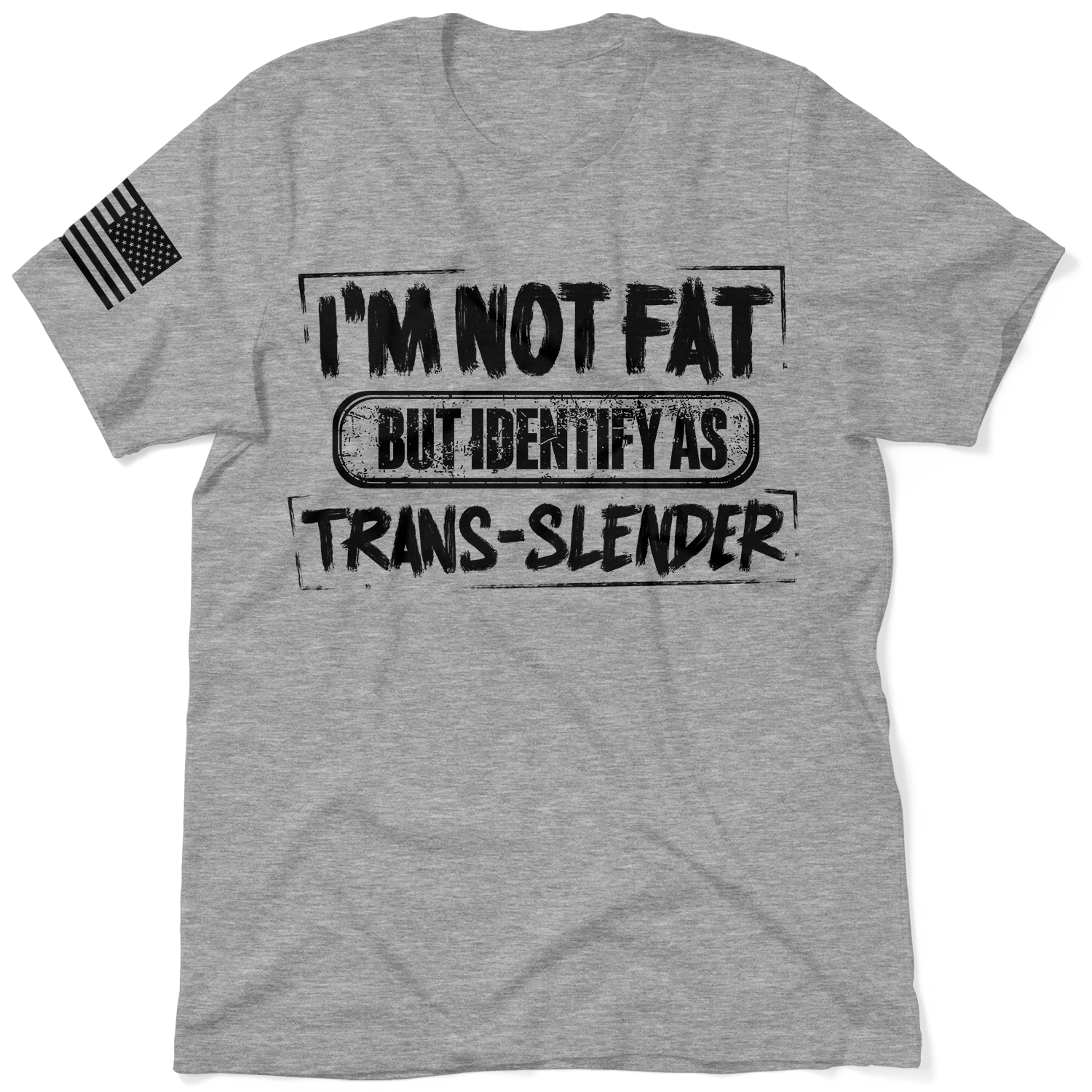 TransSlender - Heather Gray T-Shirt