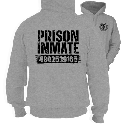 Prison Inmate - Heather Gray Hoodie Workwear