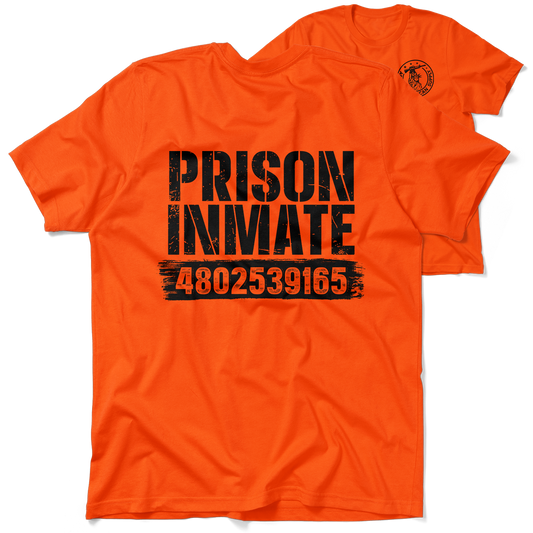 Prison Inmate - Safety Orange Hi-Vis T-Shirt