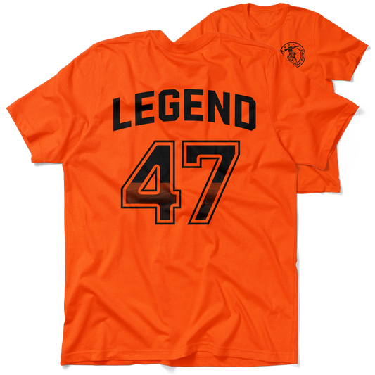 47 Legend - Safety Orange Hi-Vis T-Shirt