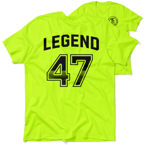 47 Legend - Safety Yellow Hi-Vis T-Shirt