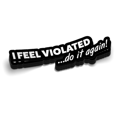 Violated - Hard Hat Decal