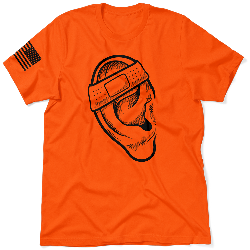 Ear - Safety Orange T-Shirt