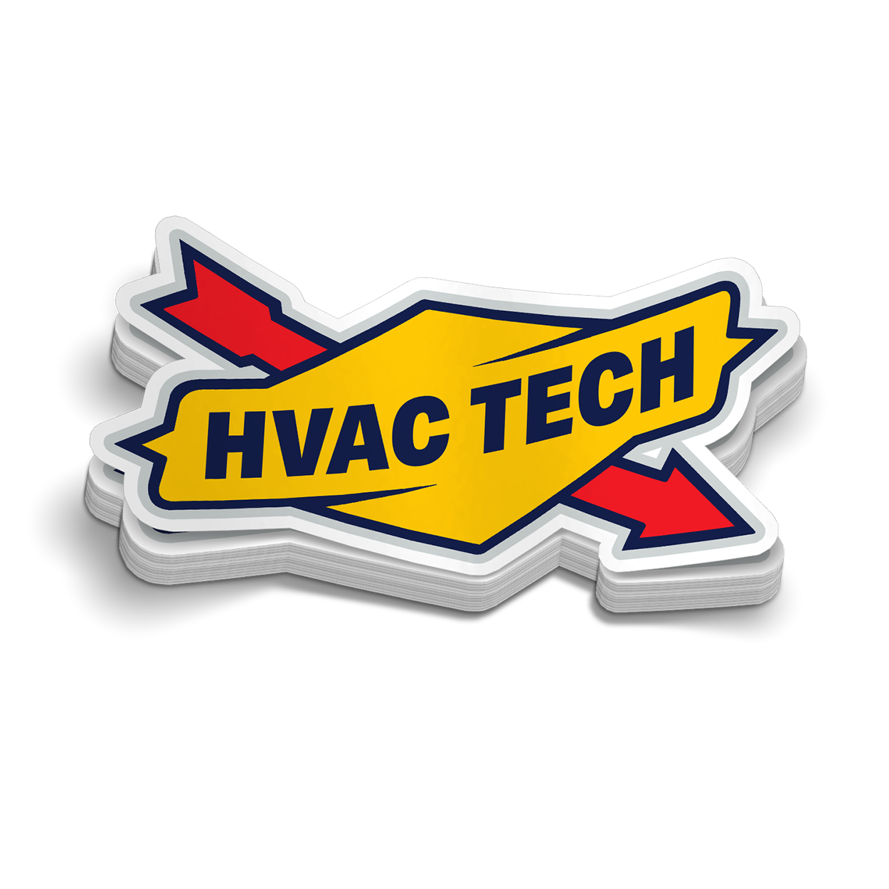 HVAC Tech S Decal