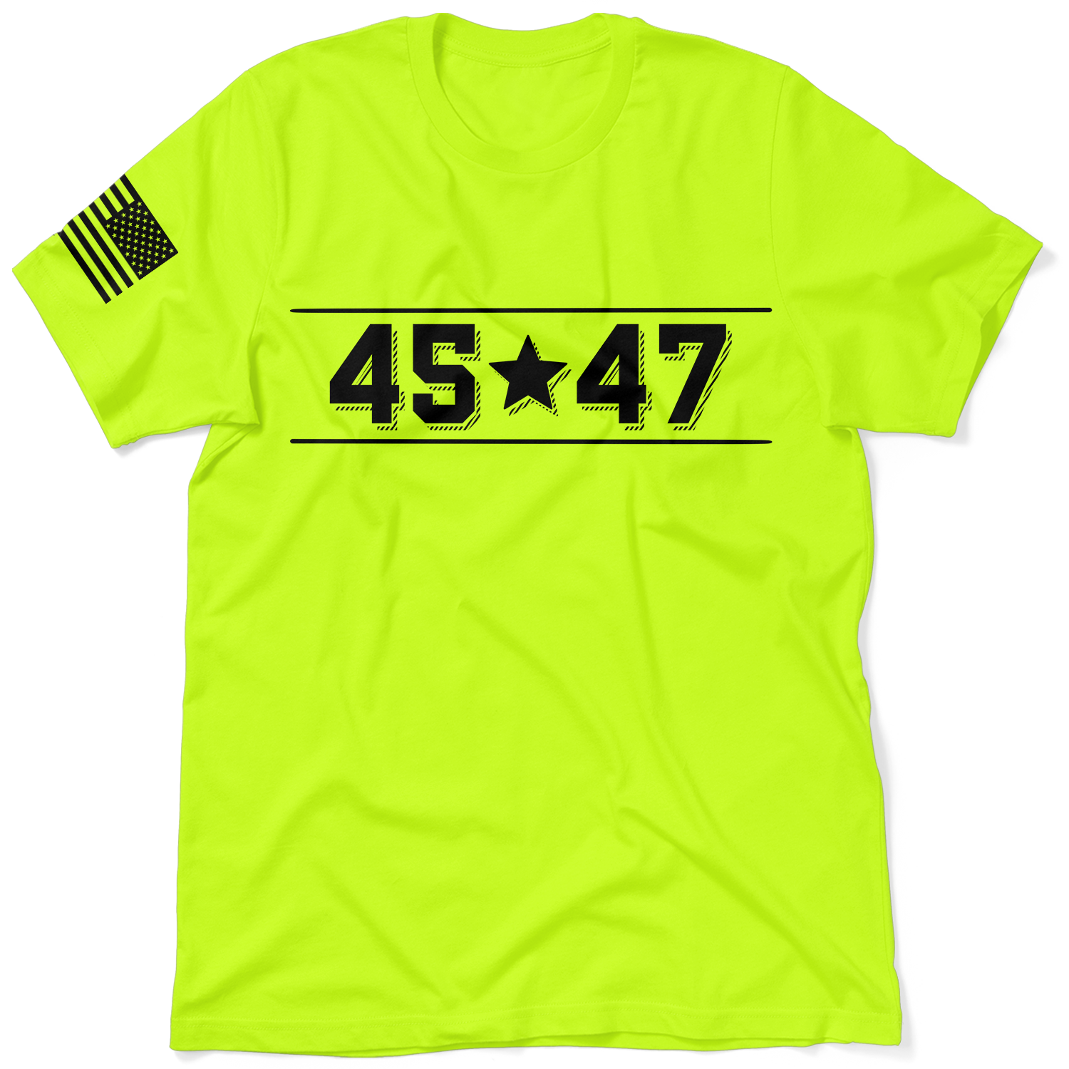 45-47 - Safety Yellow T-Shirt