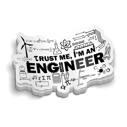 Engineer Hard Hat Decal