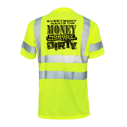 Dirty - Reflective Safety T-Shirt