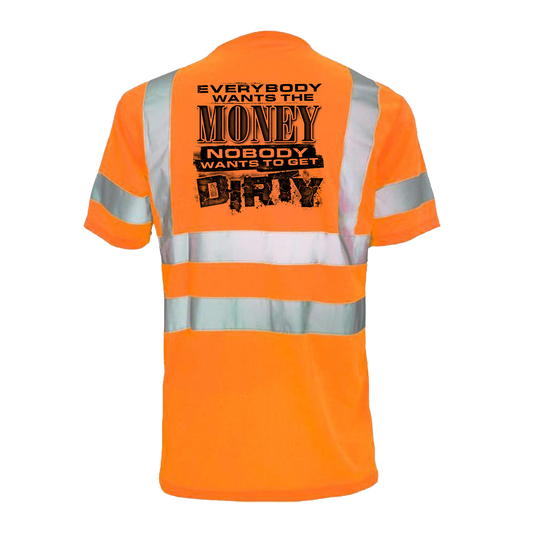 Dirty - Reflective Safety T-Shirt