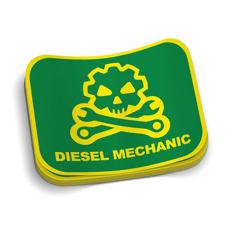 Diesel Mechanic Decal