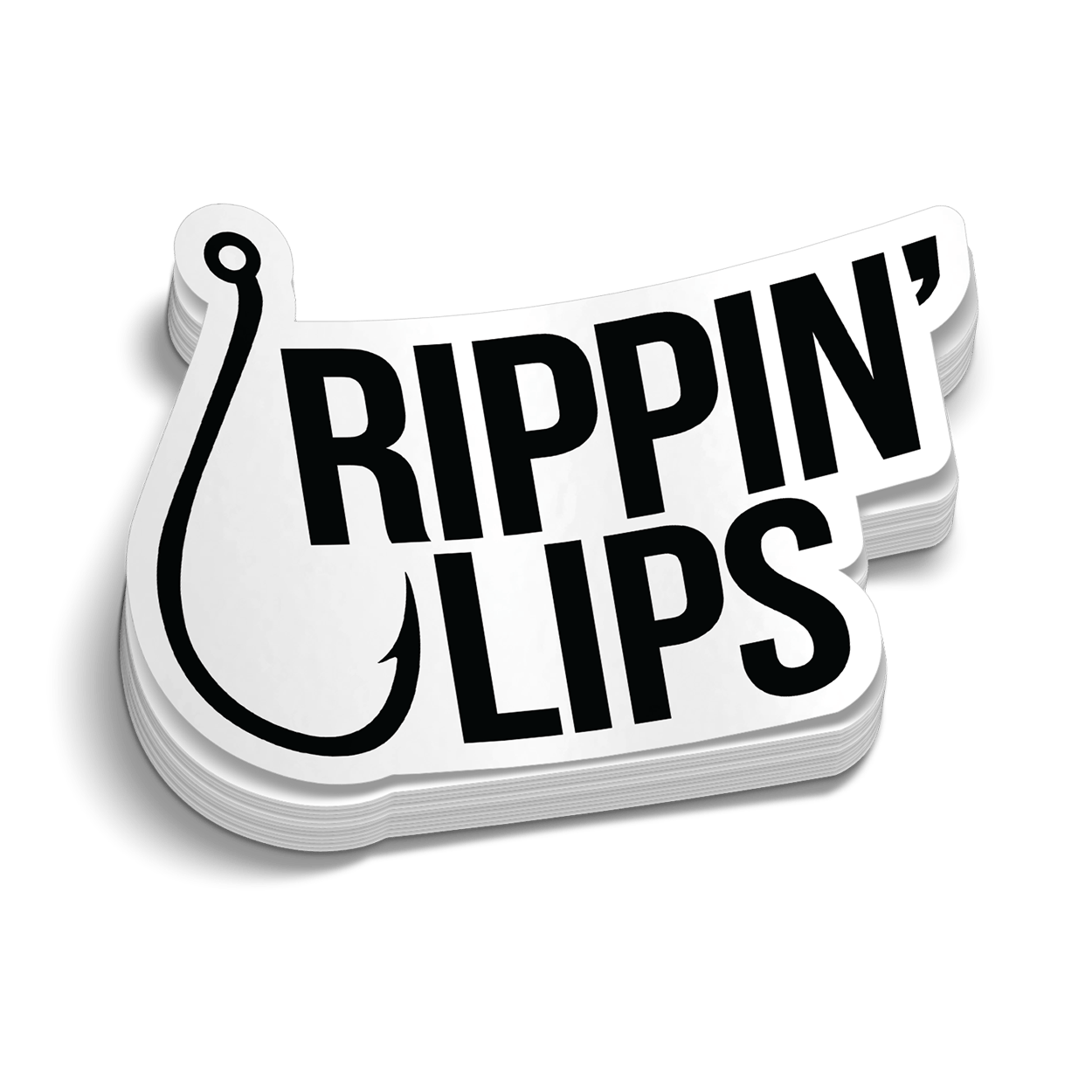 Rippin' Lips Hard Hat Decal – Armed American Supply