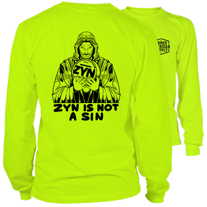 Zyn - Long Sleeve Safety Hi-Vis T-Shirt