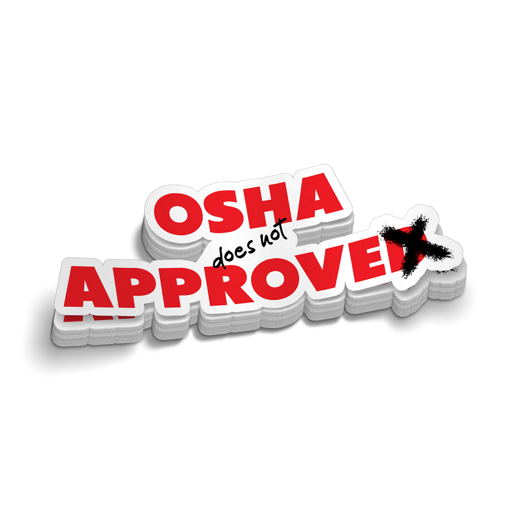 OSHA Hard Hat Decal