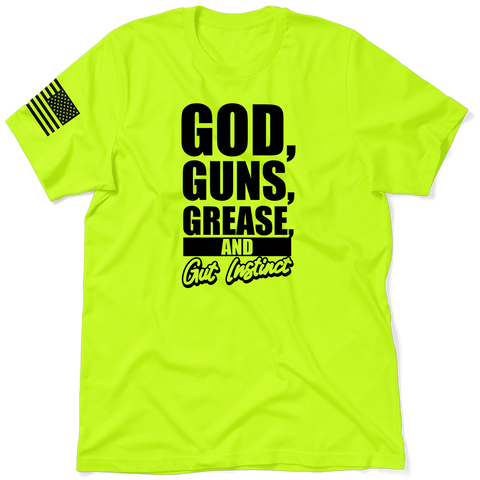God Guns - Safety T-Shirt