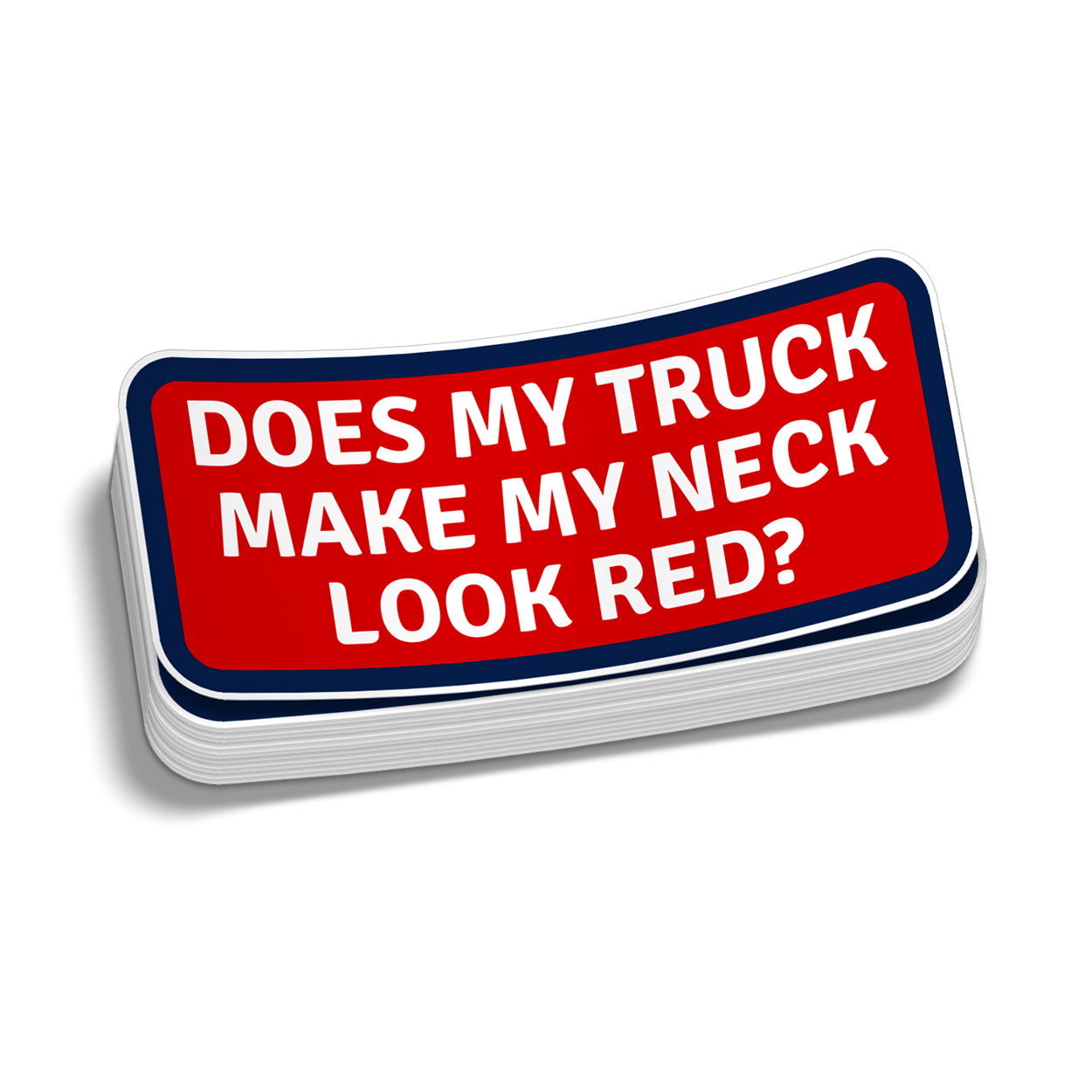 Does My Truck - Hard Hat Decal