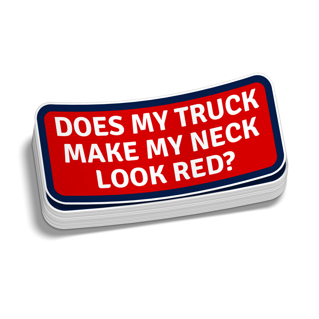 Does My Truck - Hard Hat Decal
