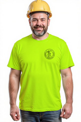 No Idea What I'm Doing - Safety Yellow Hi-Vis T-Shirt