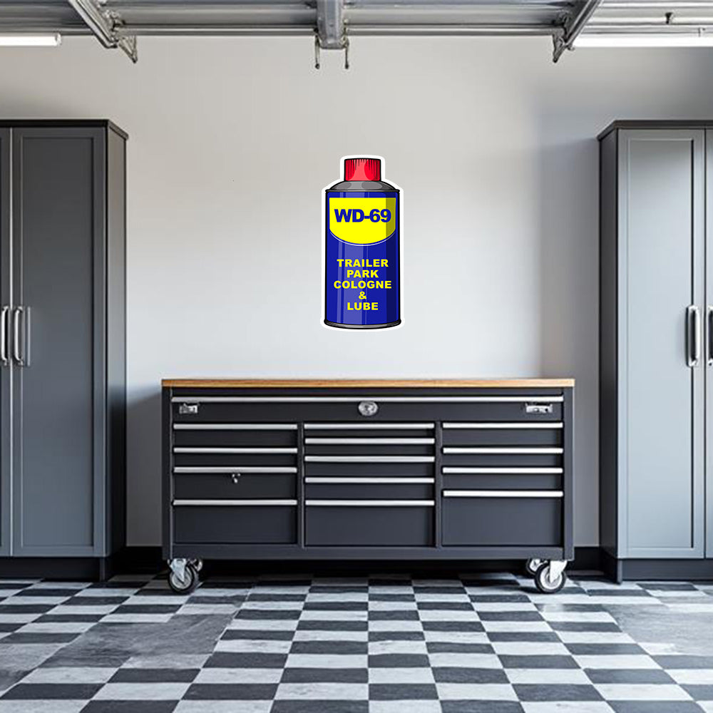 WD-69 Lube Garage Wall Decal