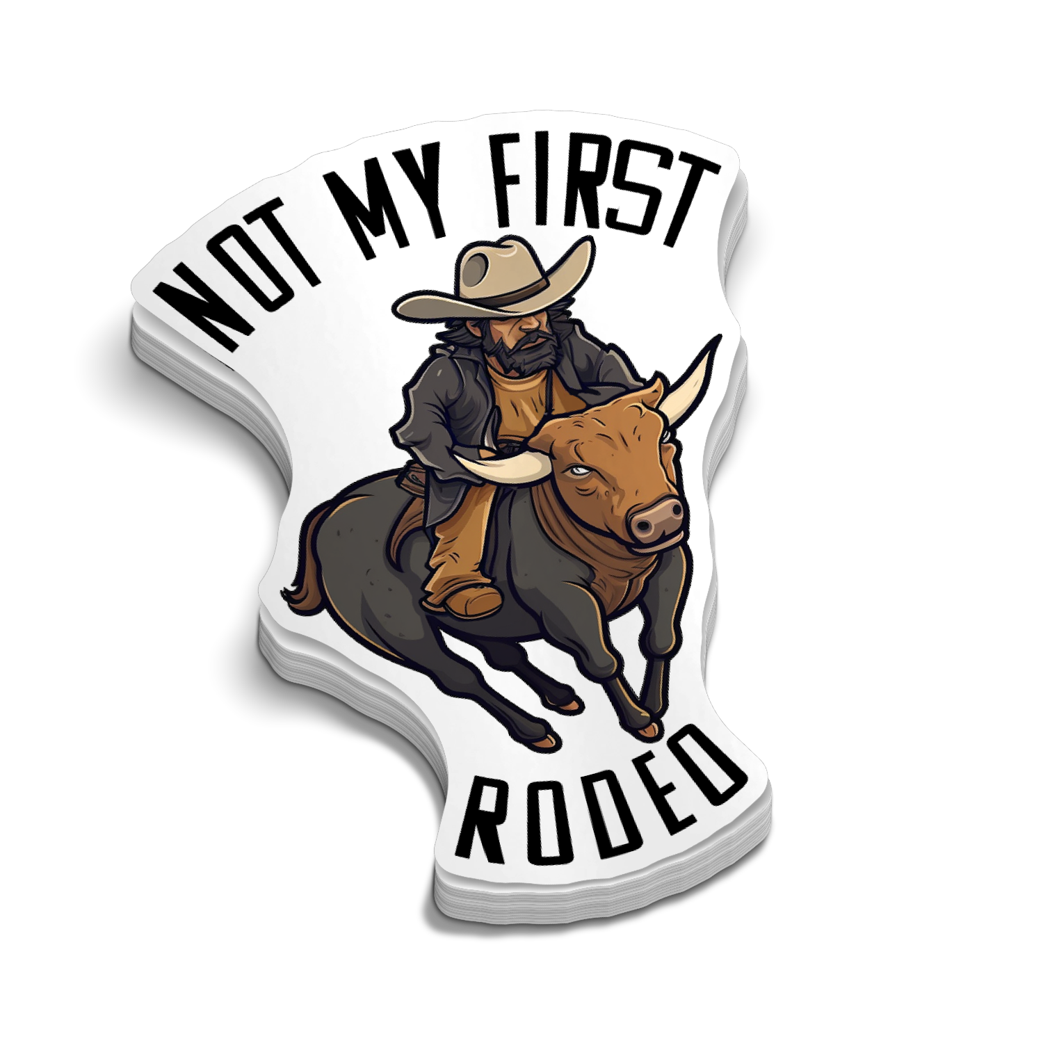 First Rodeo - Hard Hat Decal