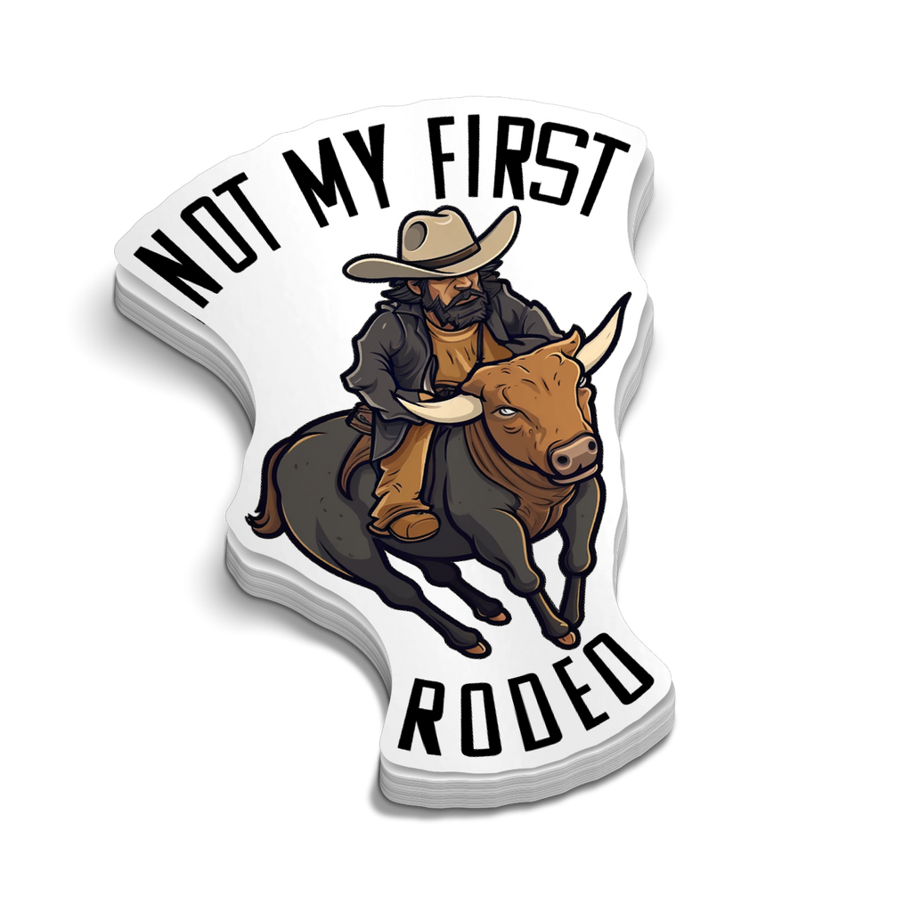 First Rodeo - Hard Hat Decal