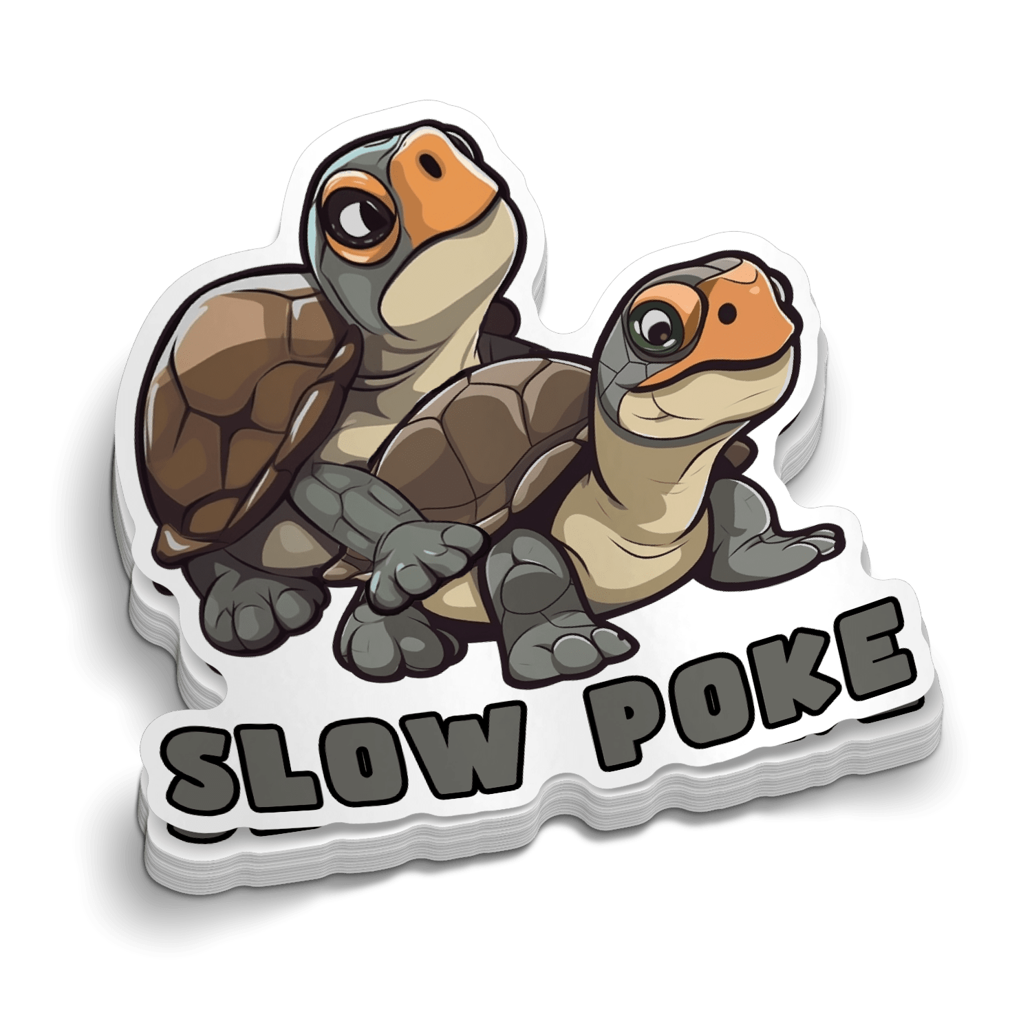 Slow Poke- Hard Hat Decal – Armed American Supply