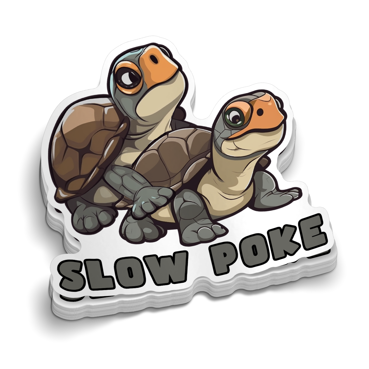 Slow Poke- Hard Hat Decal