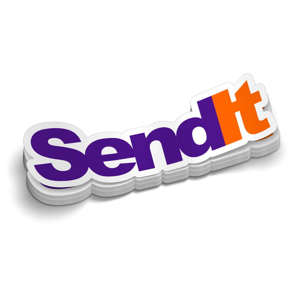 Send It  -  Hard Hat Decal