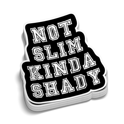 Slim Shady  -  Hard Hat Decal