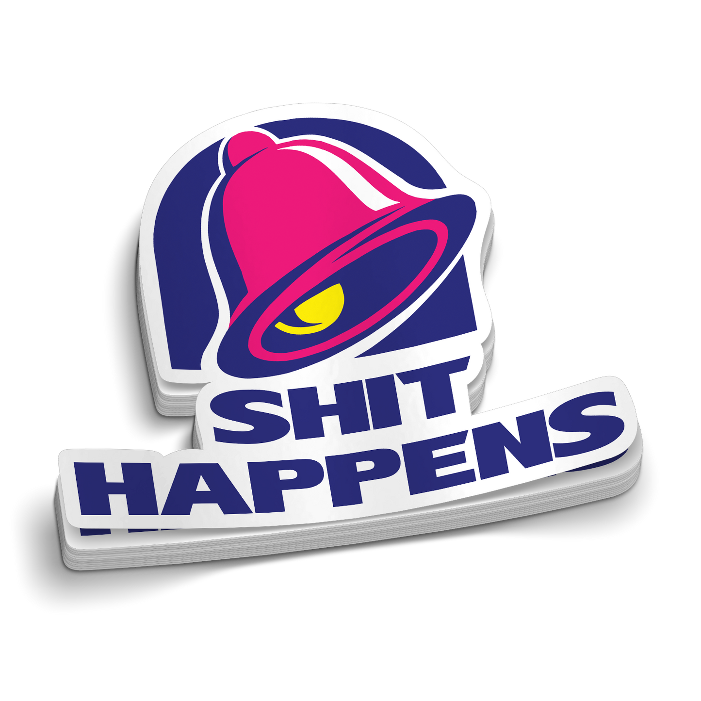 Shit Happens -  Hard Hat Decal